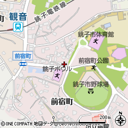 千葉県銚子市前宿町1146周辺の地図