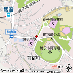 千葉県銚子市前宿町1145周辺の地図