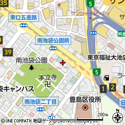 東京建物不動産販売株式会社　池袋支店周辺の地図