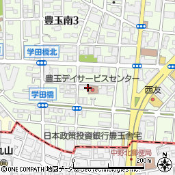 東京都練馬区豊玉南3丁目周辺の地図