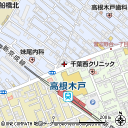 ふとんの上田本部周辺の地図