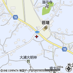 千葉県匝瑳市大浦1136周辺の地図