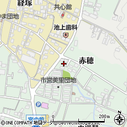 長野県駒ヶ根市赤穂経塚周辺の地図