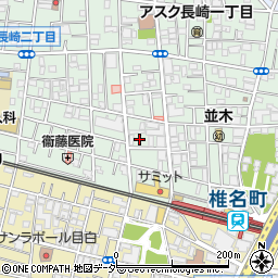 本多歯科椎名町診療所周辺の地図
