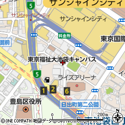 東京福祉大学周辺の地図