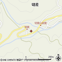 山梨県山梨市切差928周辺の地図