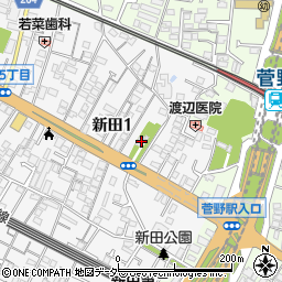 胡録神社周辺の地図