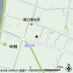 長野県駒ヶ根市赤穂中割6748周辺の地図