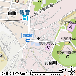 千葉県銚子市前宿町478周辺の地図