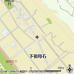 山梨県韮崎市下祖母石295周辺の地図