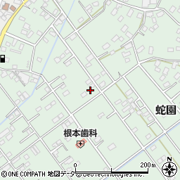 千葉県旭市蛇園3217周辺の地図