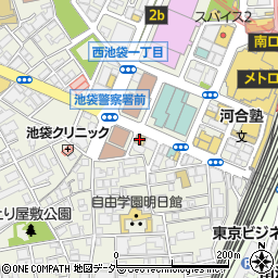 専門学校デジタルアーツ東京周辺の地図