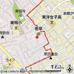 東京都豊島区南大塚1丁目10周辺の地図