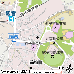千葉県銚子市前宿町1166周辺の地図