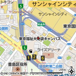 東京福祉保育専門学校周辺の地図