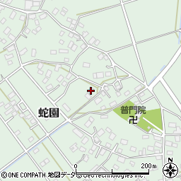 千葉県旭市蛇園3625-2周辺の地図