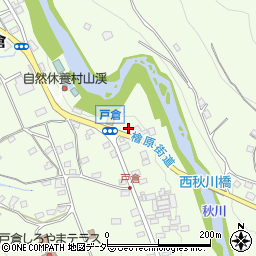 東京都あきる野市戸倉181-2周辺の地図
