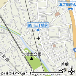 東京都福生市熊川1356周辺の地図