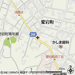 銚子愛宕郵便局周辺の地図