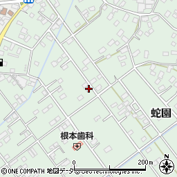 千葉県旭市蛇園3218-1周辺の地図