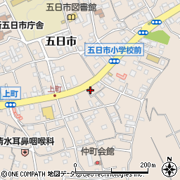 五日市仲町郵便局 ＡＴＭ周辺の地図