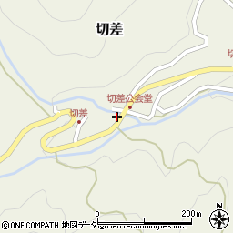 山梨県山梨市切差937周辺の地図