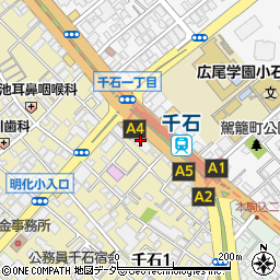 セブンイレブン文京千石駅前店周辺の地図