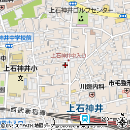 ココカラファイン薬局　上石神井通り店周辺の地図