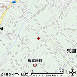 千葉県旭市蛇園3219-2周辺の地図