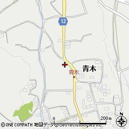 山梨県韮崎市清哲町青木2494周辺の地図