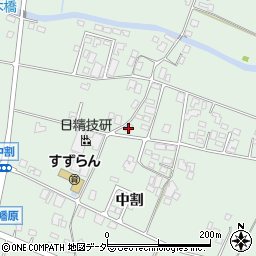 長野県駒ヶ根市赤穂中割5748-11周辺の地図