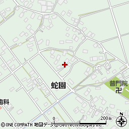 千葉県旭市蛇園3642周辺の地図