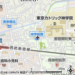 東京都練馬区関町東2丁目周辺の地図