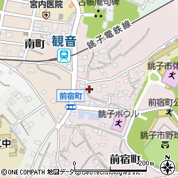 千葉県銚子市前宿町1157周辺の地図
