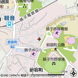 千葉県銚子市前宿町1176-4周辺の地図