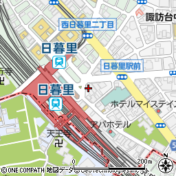 株式会社銀座コージーコーナー　日暮里店周辺の地図