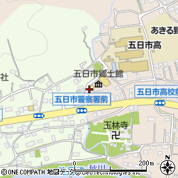 東京都あきる野市五日市920-17周辺の地図