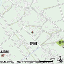 千葉県旭市蛇園3644周辺の地図