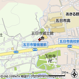 東京都あきる野市五日市920周辺の地図