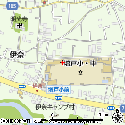 あきる野市立増戸小学校周辺の地図