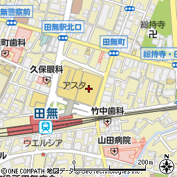 ＬＩＶＩＮ田無店周辺の地図