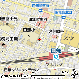 竹屋 田無店周辺の地図