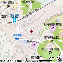 千葉県銚子市前宿町1161周辺の地図