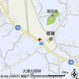 千葉県匝瑳市大浦1151周辺の地図
