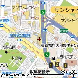 豊島岡女子学園中学校周辺の地図