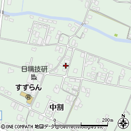 長野県駒ヶ根市赤穂中割5748-5周辺の地図