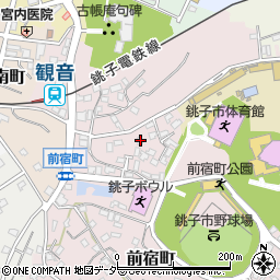 千葉県銚子市前宿町1162周辺の地図