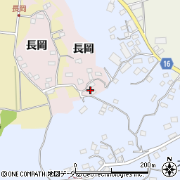 千葉県匝瑳市長岡3周辺の地図