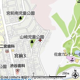 カーサ佐倉周辺の地図