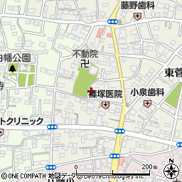 だんらんの家 東菅野周辺の地図